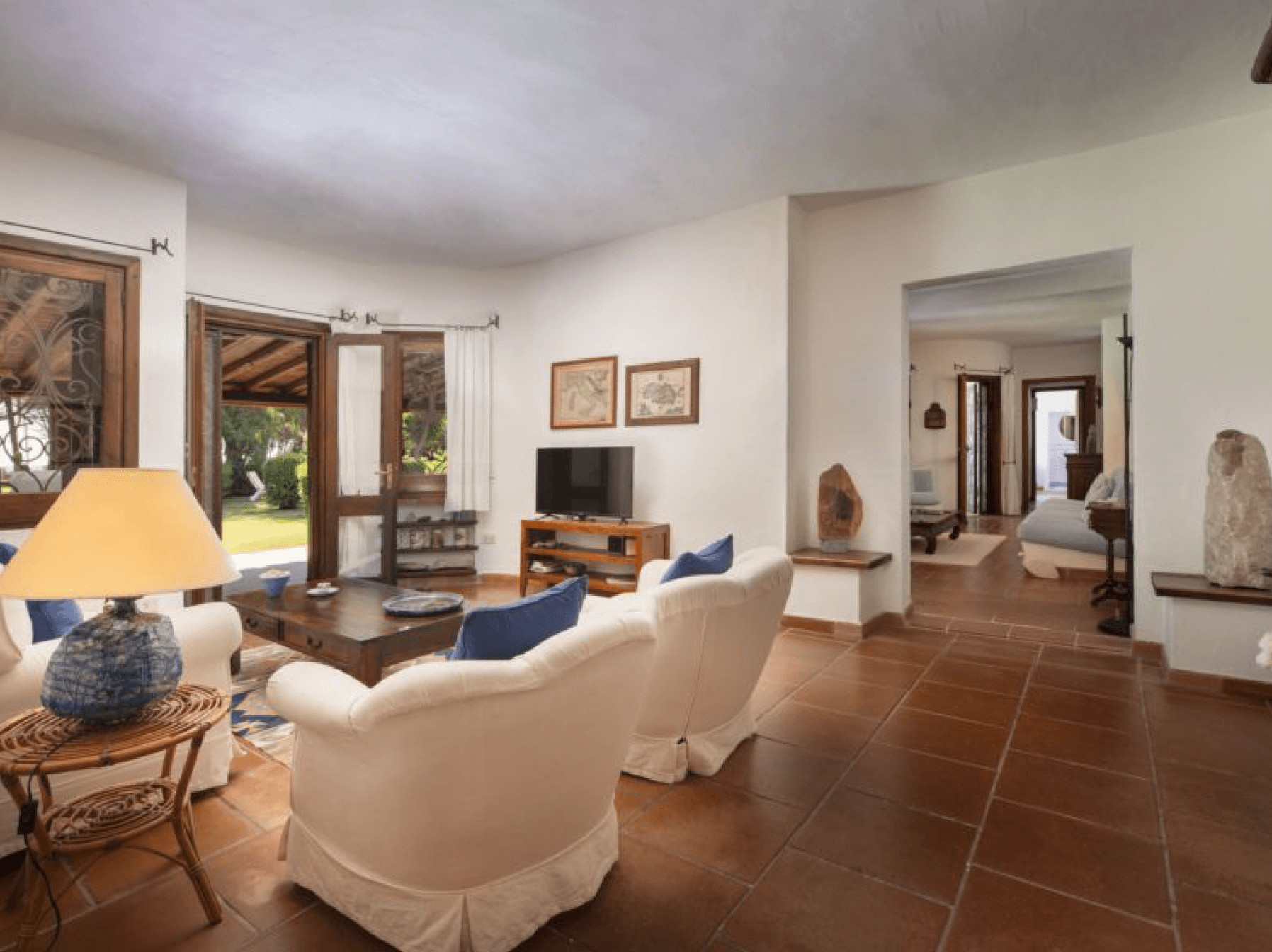 salotto villa maddalena 1